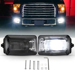 LED Fog Lights for Ford F150 2015 2016 2017 2018 2019/SUPER DUTY 2017 2018 - Picture 1 of 7