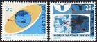 Australia 1968 World Weather Watch & Intelstat II Set of 2 Mint Unhinged MNH MUH
