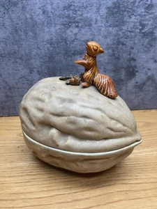 Barattolo in ceramica scoiattolo e ghianda - Foto 1 di 8