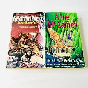 Get Off The Unicorn + Girl Who Heard Dragons Anne McCaffrey Short Stories - Picture 1 of 8