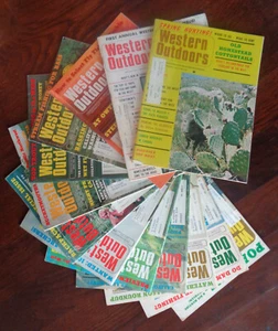 Lot 13 WESTERN OUTDOORS magazine 1973-1975  HUNTING Gun-FISHING-Camping-BOATING - Bild 1 von 11