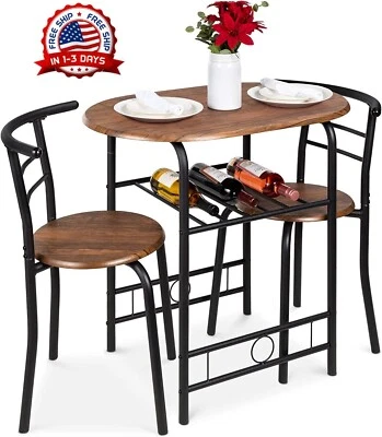 Juego De Comedor Para Espacios Pequeños Comedores Con Sillas 2 Y Mesa Modernos - Image 1 of 4