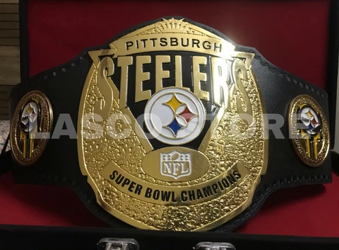 Lasco's NFL Pittsburgh Steelers Super Bowl Football Championship Title Belt Cover