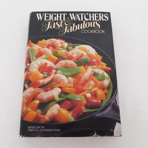 Weight Watchers Fast Fabulous Cookbook HCDJ 1983 Full Exchange Plan 1984 Recipes - Imagen 1 de 12