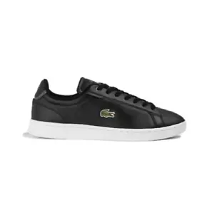 LACOSTE 7-45SMA0110312 CARNABY PRO BL2 Hombre (M) Cuero Negro/Blanco Estilo de Vida Sh - Imagen 1 de 5
