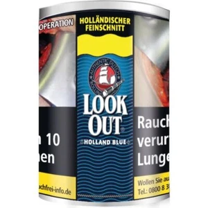 Look Out Holland blue Zigaretten Stopftabak Volumentabak 4 x 120g Dose - Bild 1 von 1