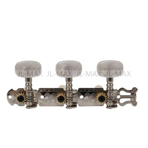 6 clavijas de afinación para guitarra clásica cabezales de máquina individual botón ovalado - Imagen 1 de 5