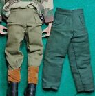 Vintage Action Man Palitoy 1970's Air Police Deep Green Trousers