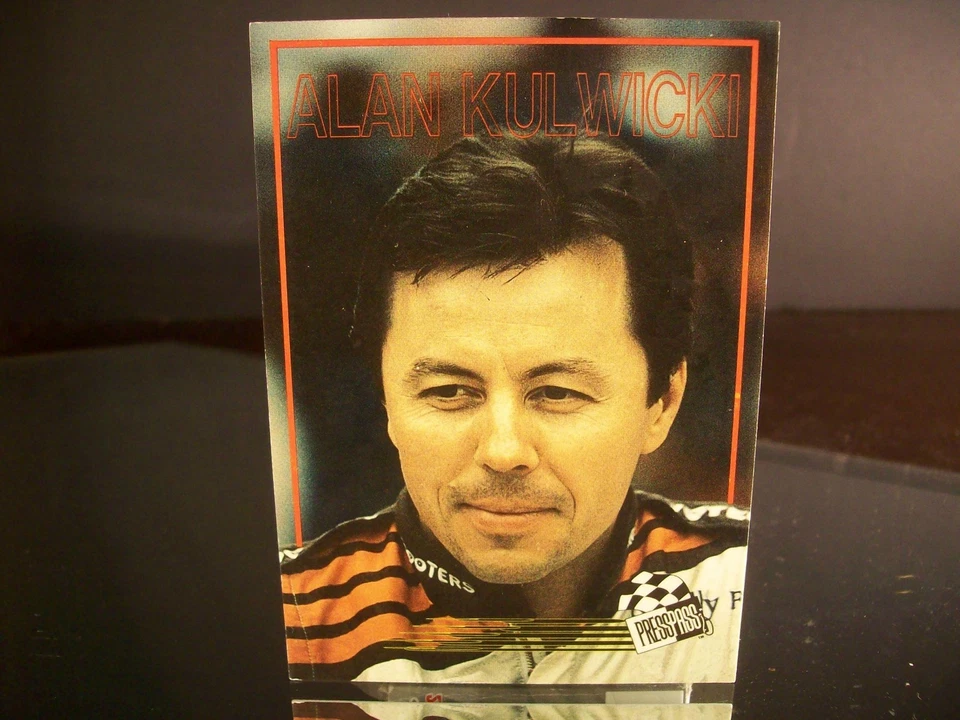Rare Alan Kulwicki #7 Hooters Press Pass 1993 Card #8  - Image 1 of 1