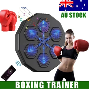 Boxing Training Music Electronic Boxing Wall Target Smart Wall Mounted Combat AU - Picture 1 of 21