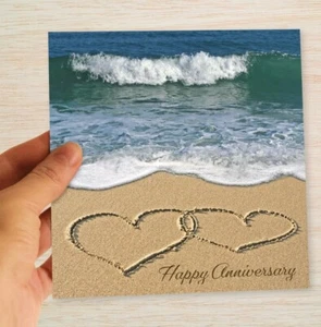 Traje de tarjeta de aniversario de boda esposo esposa mamá papá hijo nuera amiga - Imagen 1 de 29