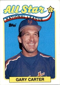 1989 Topps Gary Carter New York Mets #393
