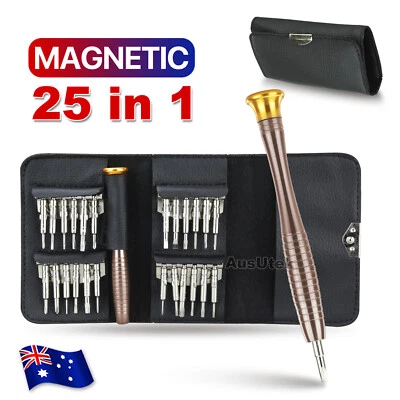 25 in 1 Pro Repair Tool Screwdriver Torx Kit For Macbook Pro Lenovo Dell Laptop - image 1 of 4