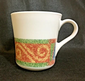 Corning Milk Glass Multicolor Coffee Cup Mug USA - Picture 1 of 8