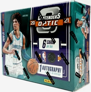 2020/21 PANINI CONTENDERS OPTIC BASKETBALL HOBBY BOX - Picture 1 of 2