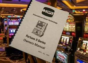 IGT Fortune II Series Slot Machine Owner's Manual 73 Page (1983) - Picture 1 of 4