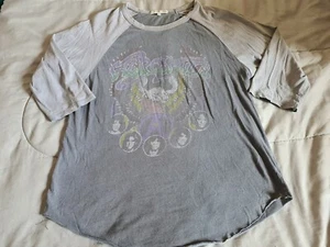 Aerosmith US Tour 1977 Vintage Style T Shirt Men's Small Junk Food - Picture 1 of 4