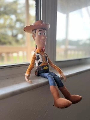 Disney Pixar Toy Story 4 Woody Push Button Doll 15” - Image 1 of 4