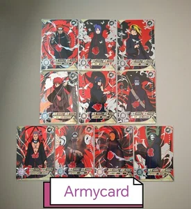 KAYOU NARUTO SILVER FOIL AR Complete set of ten cards - Picture 1 of 2