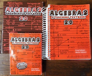 Teaching Textbooks 2.0 Algebra 2 Textbook Automated Grading CDs Answer Key Test - Picture 1 of 8