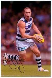 Signed Geelong Cats AFL 28 x 18cm Photo - James Kelly - Proof COA - Picture 1 of 3