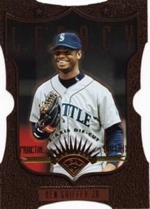 1997 Leaf Fractal Matrix Z-Axis Die Cut Ken Griffey Jr - Seattle Mariners RARE!