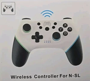 Fonlam Wireless Pro Rechargeable Controller For Nintendo Switch N-SL, Open Box - Picture 1 of 4