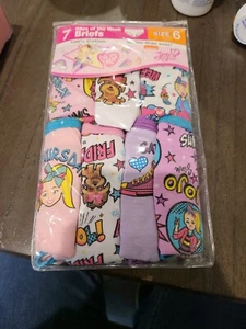 NEW JoJo Siwa SIZE 6 7 Pack Girls Briefs Panties - Picture 1 of 5