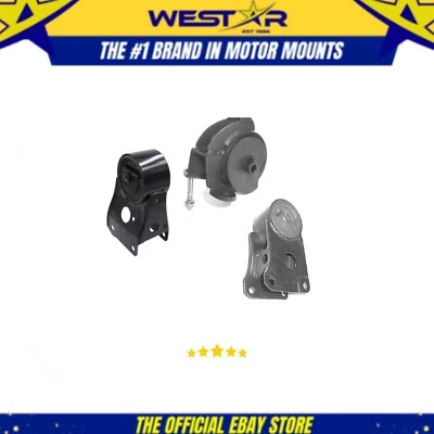 Juego de montaje de motor F&R 3 piezas para Infiniti I30 1996-1999 3,0 L se adapta a transmisión manual Foto 1 de 4