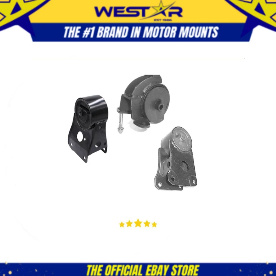 Juego de montaje de motor F&R 3 piezas para Infiniti I30 1996-1999 3,0 L se adapta a transmisión manual Foto 1 de 4