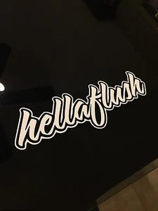 Hellaflush Sticker Decal Jdm Drift Racing Illest Japan Euro Slammed Stance Domo - Picture 1 of 1