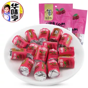 Caramelo de bocadillo chino rebanadas de pastel de espino con escamas de halcón 140 g/bolsa - Imagen 1 de 3