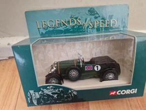 CORGI LEGENDS OF SPEED GREEN BENTLEY RACING CAR F1 REF 00201 BOXED - Picture 1 of 2
