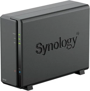SYNOLOGY NAS 1BAY SATA 1GB RAM DS124 - Picture 1 of 5