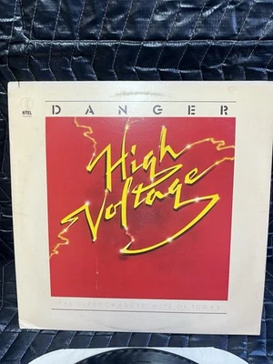 K-Tel Danger High Voltage LP 1981 EX/EX Police, Loverboy, Styx, Heart TU-2740 - Image 1 of 3