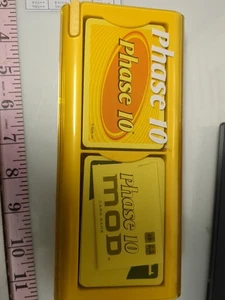 PHASE 10 MOD Card Game - 2011 Mattel Family Yellow NOb Sealed Card Decks - Picture 1 of 5