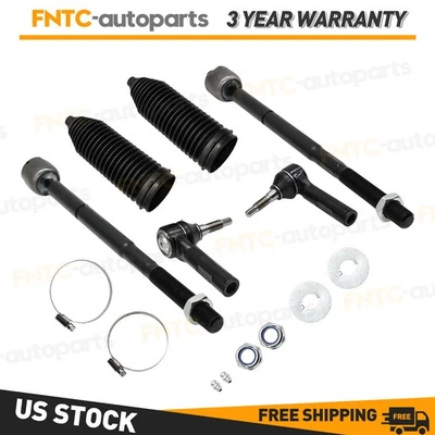 6X Inner Outer Tie rod Ends for Dodge Charger Challenger 300 RWD 2011 - 2014 Foto 1 de 4