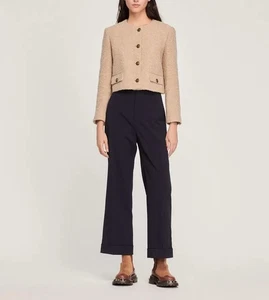 Sandro Paris Women's Jacket Size 1 / S Tweed SFPVE00725 - Picture 1 of 10