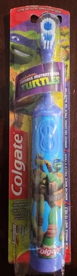 Colgate Ninja Turtles Purple and Blue Extra Soft Toothbrush! - Image 1 of 2