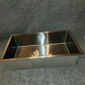 33x19x9 Stainless Steel Kitchen Sink Satin Finish w/ Accessories - Picture 1 of 10