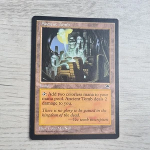 MTG Ancient Tomb Land Tempest - NM - Picture 1 of 3