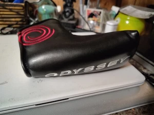 Copricapo Odyssey White Hot Pro Blade Putter Callaway nero rosso - Foto 1 di 6