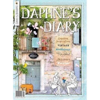 Daphne's Diary Magazine Issue 5 2025 Creative Inspiration Stickers Vintage - image 1 of 4