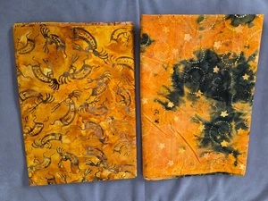 Lot of 2 Batik Quilting Fabrics (2) Cuts - 1yd Each NEW - Picture 1 of 3