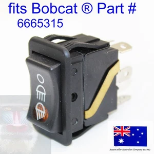 fits Bobcat Head Light Rocker Switch On Off 6665315 450 453 463 553 653 751 753 - Picture 1 of 15