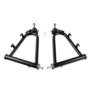 Black Front Upper Left & Right A-Arms For 1991-2006 Yamaha Banshee 350 YFZ350 - Bild 1 von 12