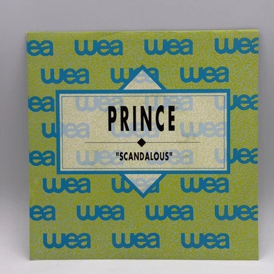 Prince – Scandalous Vinyl 7" 45 1989  SPAIN Pressing WEA / Warner Bros. PROMO - Image 1 of 4