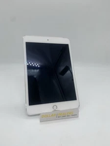 Apple iPad Mini 4 7.9" 128GB Storage (Wifi+Cellular) - Silver - Picture 1 of 9