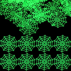 150pcs Halloween Plastic Spider Web Decor Hanging Ornaments Party Layout Props - Picture 1 of 12