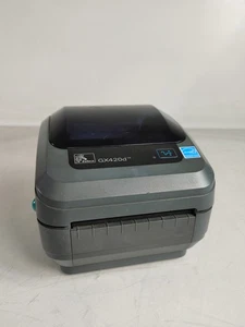 Zebra GX420D Direct Thermal Desktop Label Printer GX-420D USB Serial - Picture 1 of 8